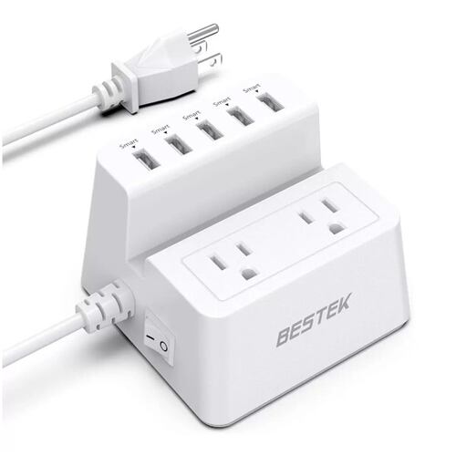 Bestek, Supresor Multo-Contacto Tipo L Blanco.