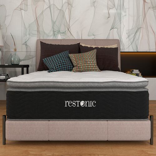 Colchón Individual Restonic Luxury Random Ortopédico + 2 Almohadas + REGALO SORPRESA.