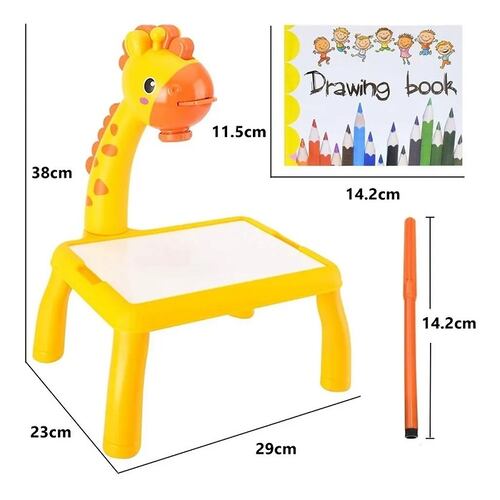 Aolieh Proyector De Dibujo Para Niños Con 66 Motivos, Lápices Y Discos – Juguete Creativo Y Educativo