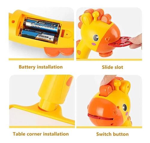 Proyector De Dibujo Para Niños Con Diapositivas Y Pinceles