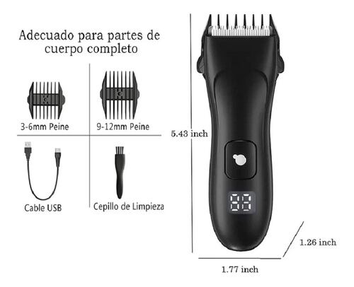 Rasuradora Para Hombre Corporal Cortadoras De Cabello
