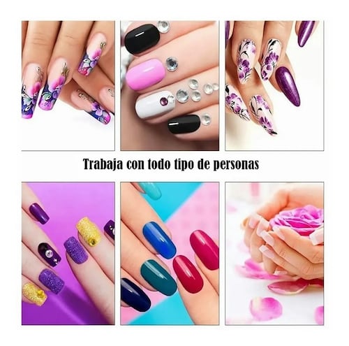 Esmeril Drill Torno Pulidor De Uñas + Set De Puntas