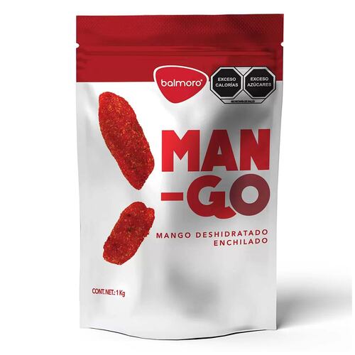 Balmoro Mango Enchilado Deshidratado 1 Kg Snack