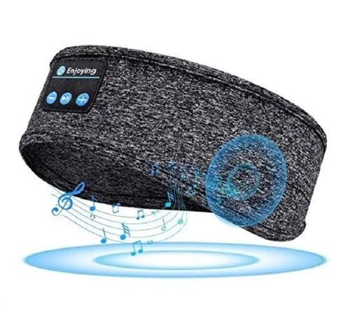 Audífonos Bluetooth Antifaz Para Dormir Gris