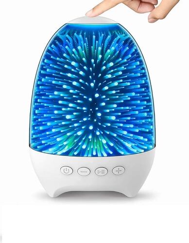 Lámpara Led De Escritorio Con Bocina Bluetooth Integrada