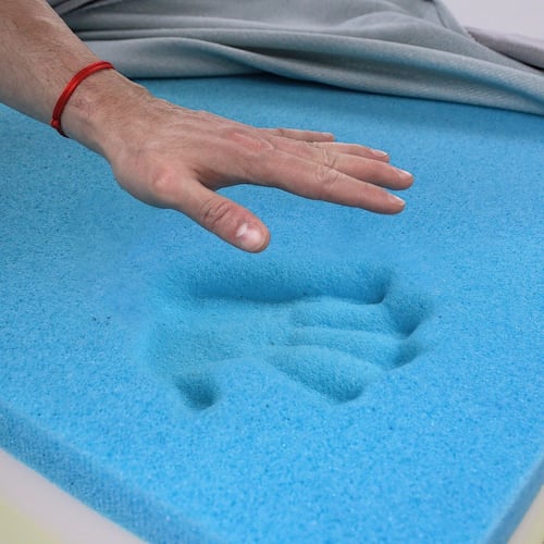 Colchon Memory Foam 3 Capas Ortopedico King Size Nanofort