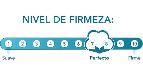 Colchon Memory Foam 3 Capas Ortopedico Matrimonial Nanofort