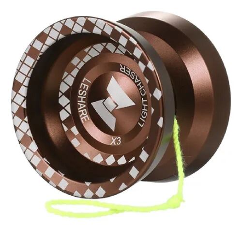 Yoyo De Aleación Profesional Magic Marrón