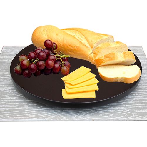 Charola Giratoria 38 cm Hogare Chocolate