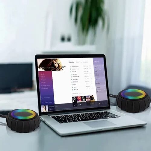Altavoz Bluetooth Portátil Y Resistente Agua Negro