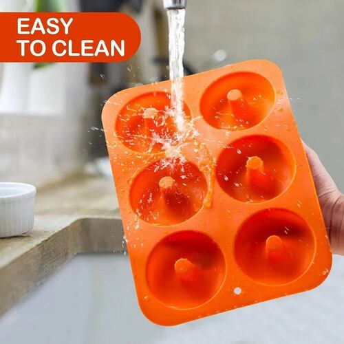 Molde De Silicona Para Dona 4 Piezas