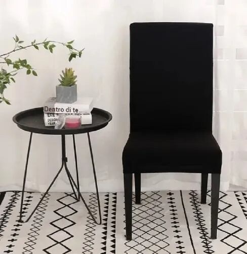 6 Fundas Protectoras Para Sillas De Comedor, Oficina Negro