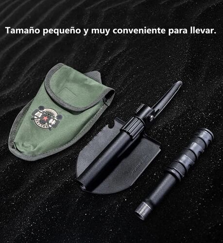 Pala De Acero Portátil Plegable Multifuncional