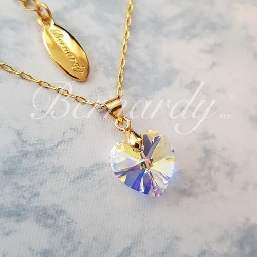 Collar De Corazón Cristal Swarovski