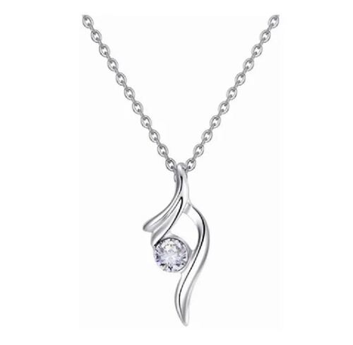Conjunto De Joyas Para Mujer Collar, Aretes, Pulsera Color Blanco