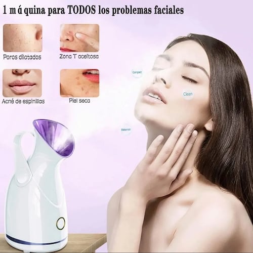 Vaporizador Facial Nano Iónico Hidratante  
