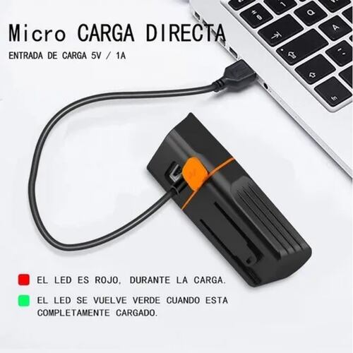 Lámpara Led T6 Recargable 1000 Lm Impermeable Para Bicicleta