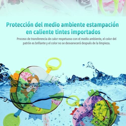Libro De Tela Impermeable Para Bebé 
