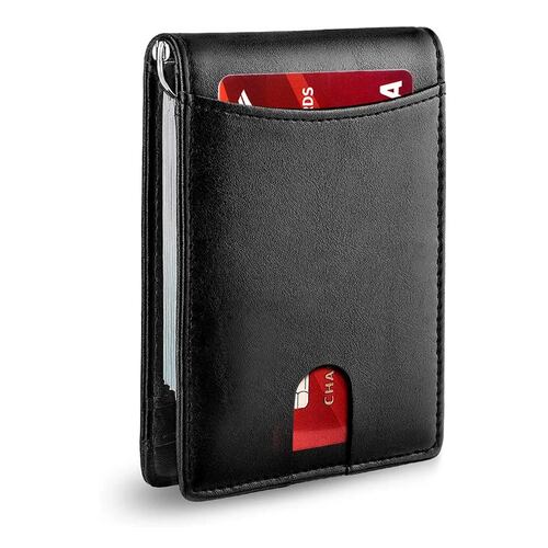 Cartera Minimalista Para Hombre Con Protección Rfid.