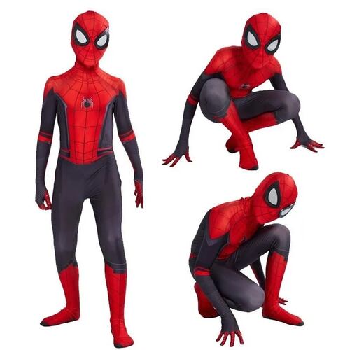 Disfraz Spiderman Heroes Expedition Hombre Araña Niños Cosplay Ropa.