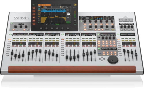 Mezcladora Digital Hasta 48 Canales Pantalla Táctil Behringer Wing.