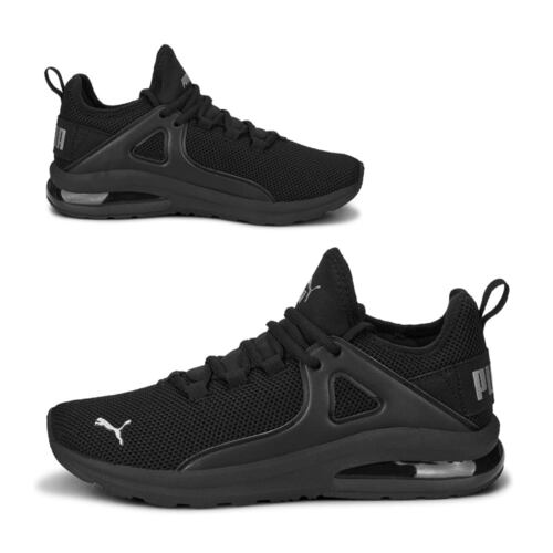 Tenis casual choclo Puma color negro para hombre, mod. 1034545