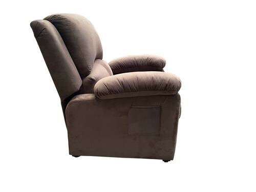 RECLINABLE BOLTON CHOCOLATE ESPACIO MUEBLES  (ENTREGA UNICAMENTE EN CDMX Y AREA METROPOLITANA)