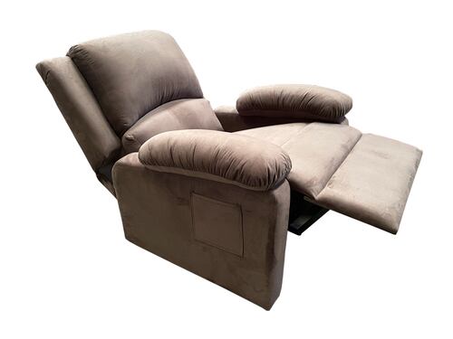 RECLINABLE BOLTON CHOCOLATE ESPACIO MUEBLES  (ENTREGA UNICAMENTE EN CDMX Y AREA METROPOLITANA)