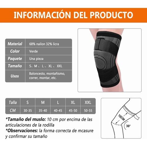 Rodilleras 3d Weaving Sport Presurización Rodillera Deportiva Calidad Resistencia.