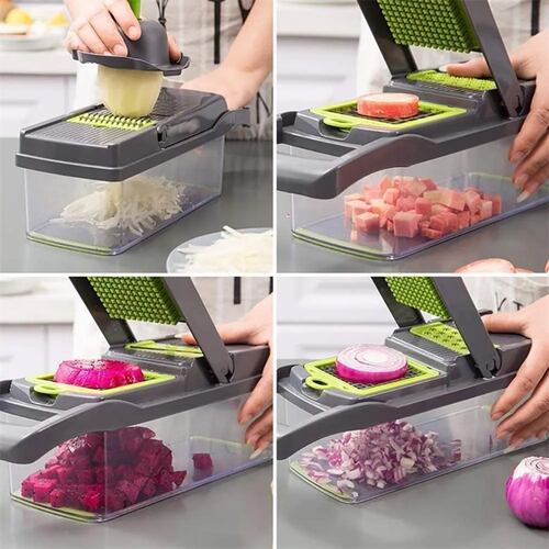 Rallador Cortador Rebanador Picador Manual De Verduras Fruta.
