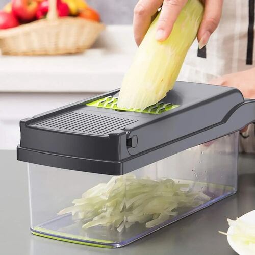 Rallador Cortador Rebanador Picador Manual De Verduras Fruta.