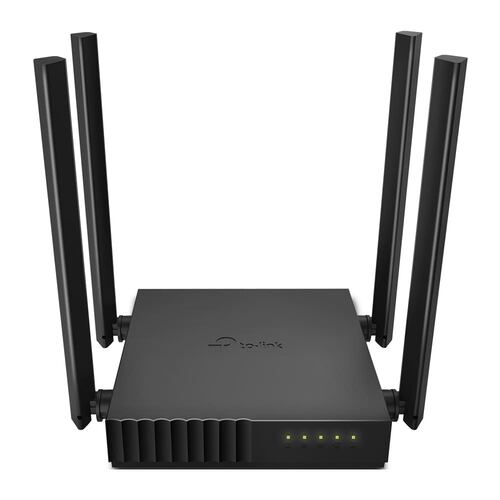 Router Wi-Fi TP-Link Archer C50, AC1200, de doble banda, Multimodo, Negro.