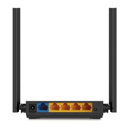 Router Wi-Fi TP-Link Archer C50, AC1200, de doble banda, Multimodo, Negro.