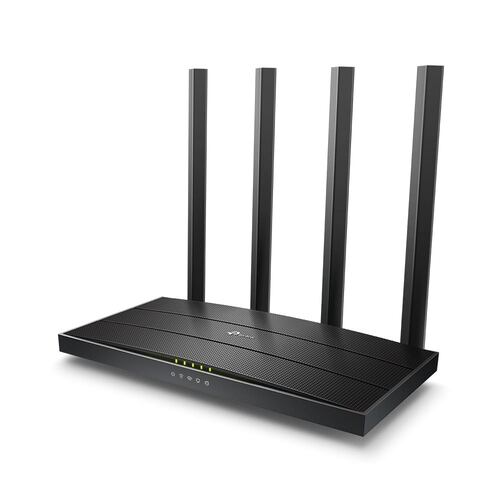 Router Wi-Fi TP-Link Archer C80, AC1900, de doble banda, MU-MIMO, Gigabit, Negro.