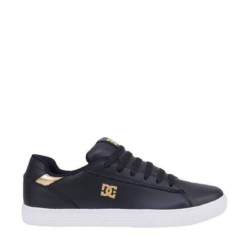 Tenis deportivo DC Shoes skate color negro para mujer 876543