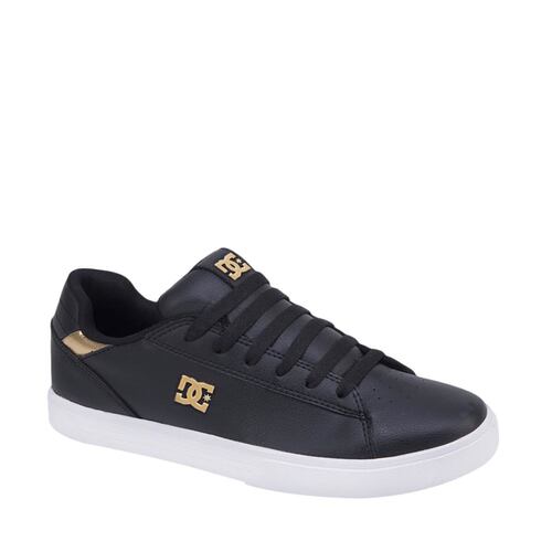 Tenis deportivo DC Shoes skate color negro para mujer 876543
