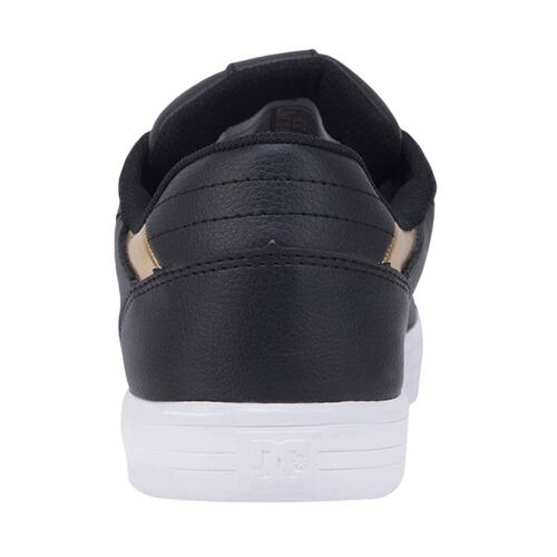 Tenis deportivo DC Shoes skate color negro para mujer 876543
