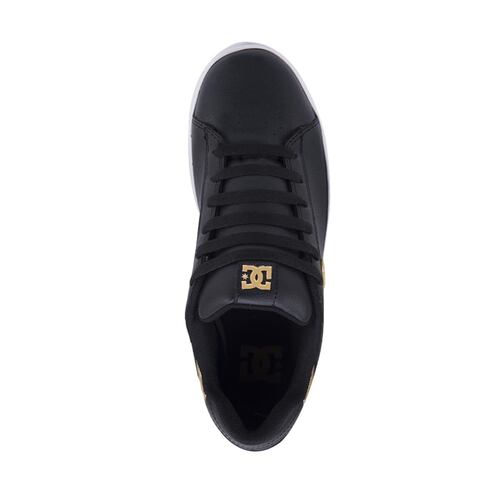 Tenis deportivo DC Shoes skate color negro para mujer 876543
