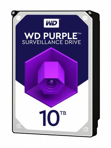 Disco Duro Interno Western Digital WD101PURP 10TB 3.5" SATA 3 256MB