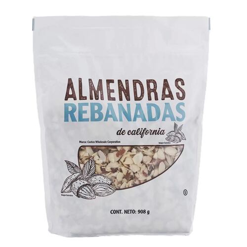 Almendras Rebanadas De California 908g Kirkland 