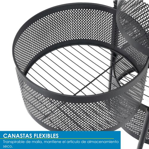 Organizador 5 Niveles Estante Alacena Platos Cocina Despensa
