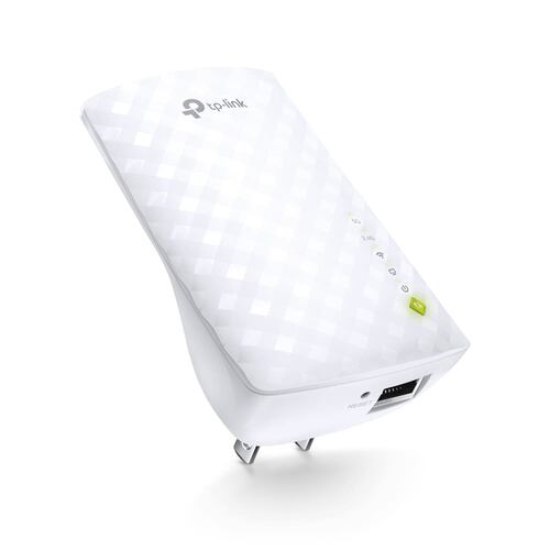 Repetidor Wi-Fi TP-Link RE200, Access Point, AC750, Doble Banda, Blanco.