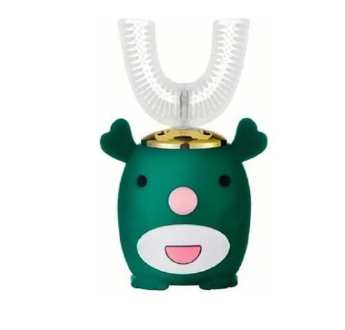 Cepillo Dientes Electrico Sonico Recargable Para Niños Verde