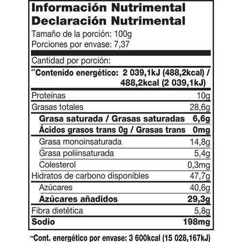 Wild Roots Mezcla De Frutos Secos 737g