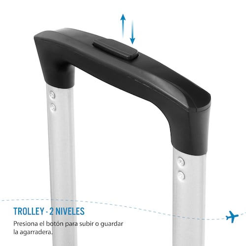 Maleta De Viaje Equipaje Resistente Con Ruedas 24 Pulgadas
