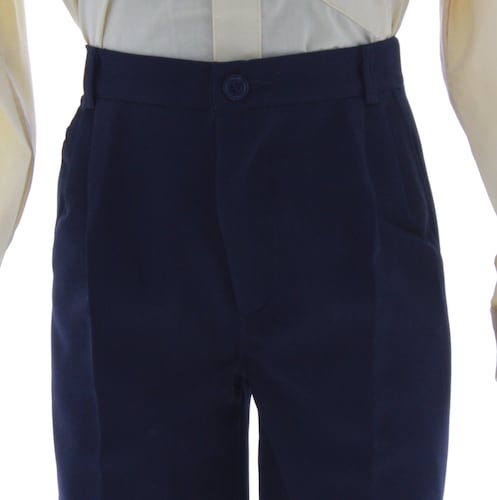 Traje de Niño Tres Piezas Color Azul Marino 2 a 18 Años.