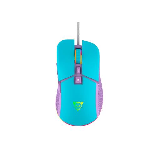 Mouse Gamer Ocelot Gaming Óptico Candy Blue Alámbrico USB