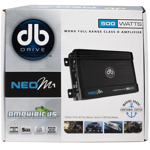 Amplificador Marino Monoblock Full Range DB Drive NEO M ... .