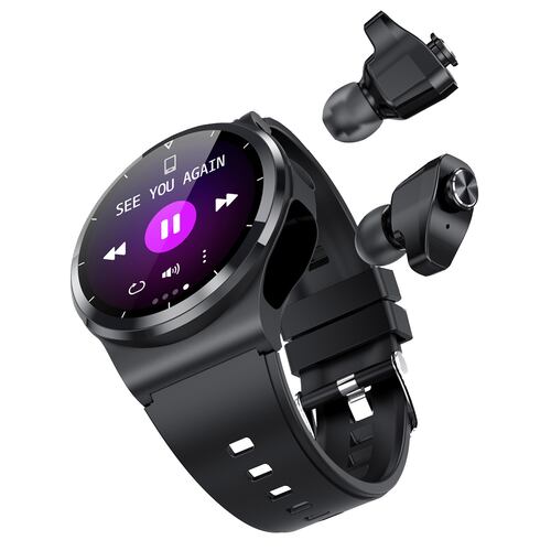 Reloj Inteligente Smart watch Con Audífonos Gt69 FRALUGIO.