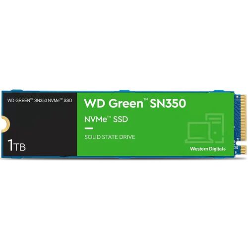 M.2 2280 SSD 1TB Western Digital WD Green SN350 NVMe WDS100T3G0C.